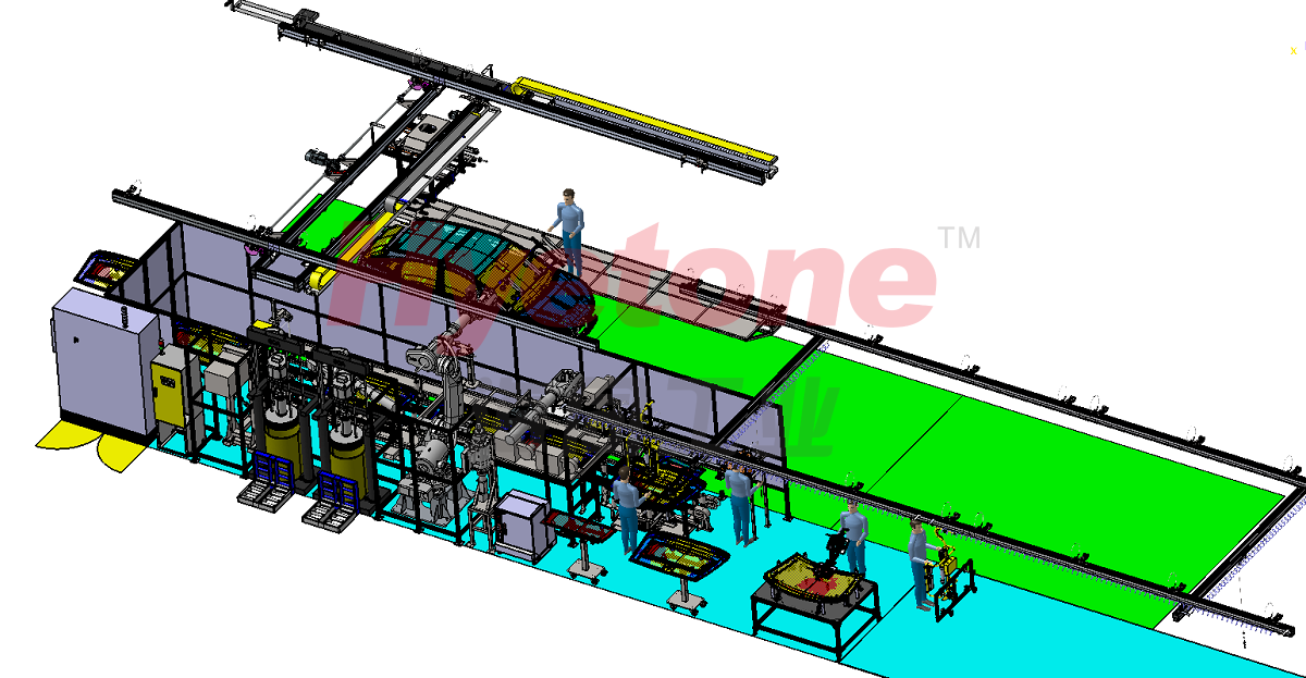 AMB Gluing Workstation System Integration