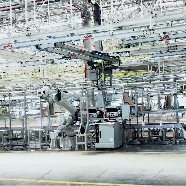 AMB human-machine interaction equipment helps automobile production line to assemble efficiently